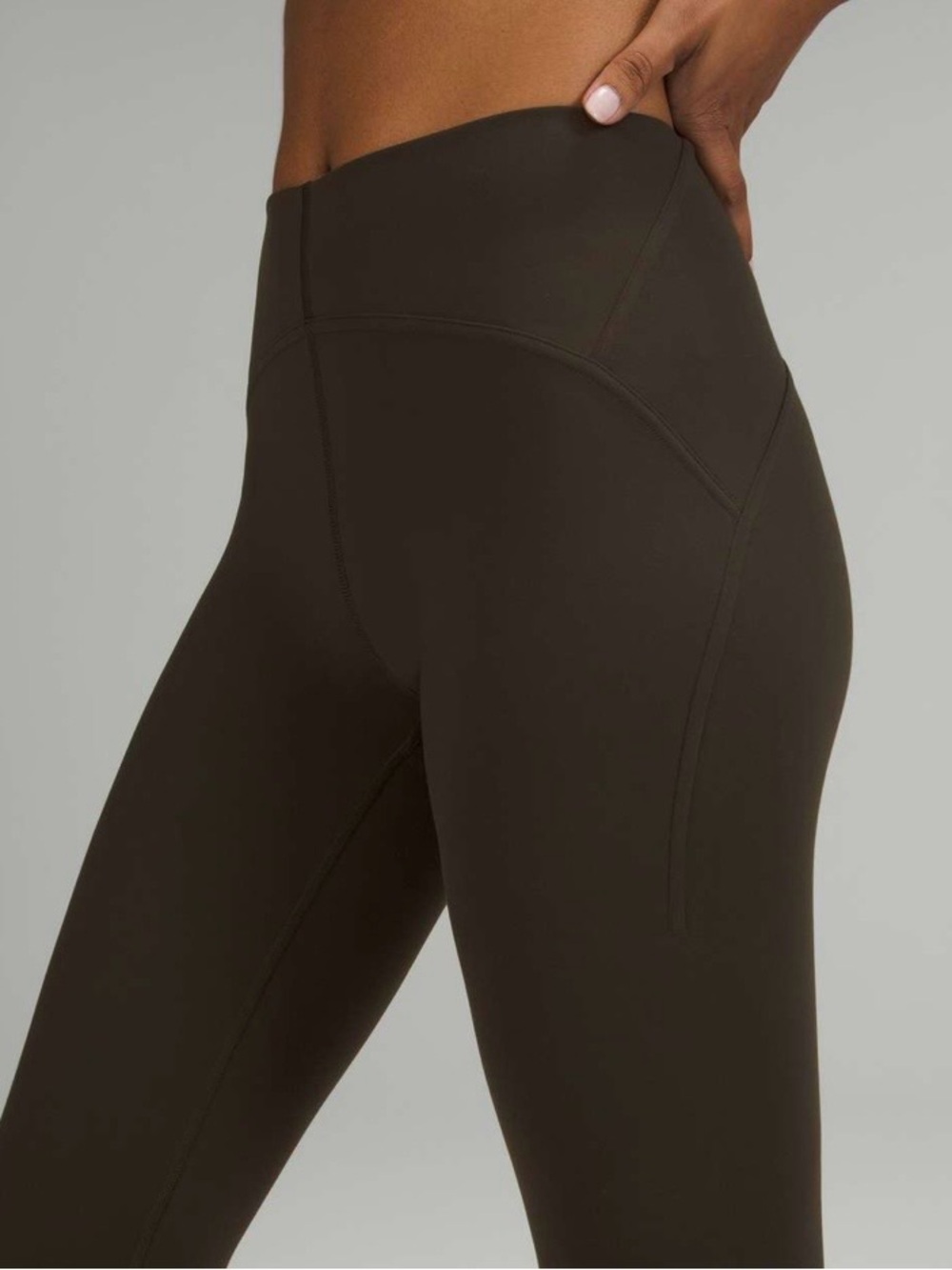 Lululemon High-Rise Leggings in Dark Olive